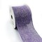 Designer’s Shop WR 63-5168 2.5” x 10 yard Holiday Purple Burlap wired edge ribbons